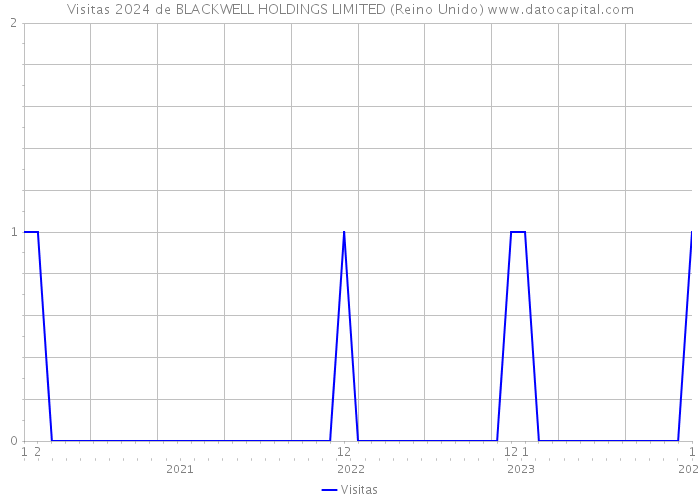 Visitas 2024 de BLACKWELL HOLDINGS LIMITED (Reino Unido) 
