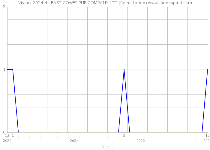 Visitas 2024 de EAST COWES PUB COMPANY LTD (Reino Unido) 