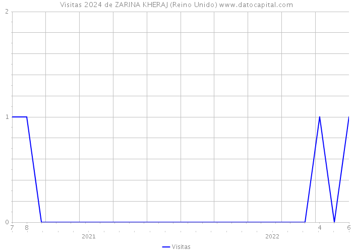 Visitas 2024 de ZARINA KHERAJ (Reino Unido) 