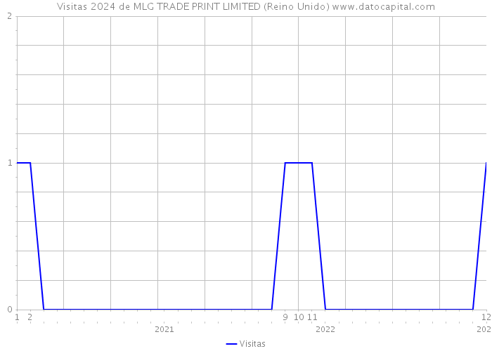 Visitas 2024 de MLG TRADE PRINT LIMITED (Reino Unido) 