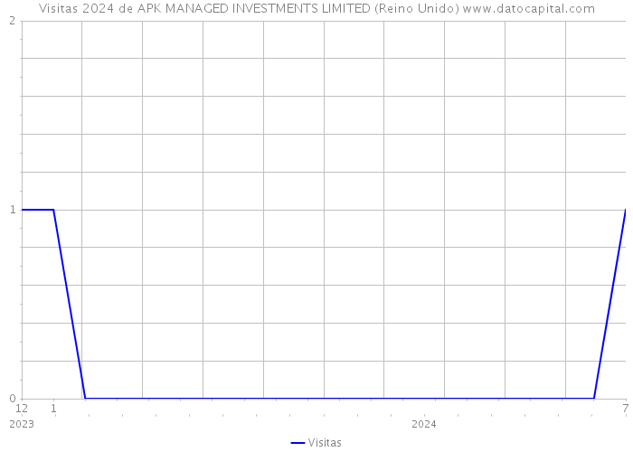 Visitas 2024 de APK MANAGED INVESTMENTS LIMITED (Reino Unido) 