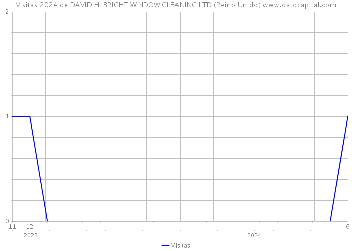 Visitas 2024 de DAVID H. BRIGHT WINDOW CLEANING LTD (Reino Unido) 