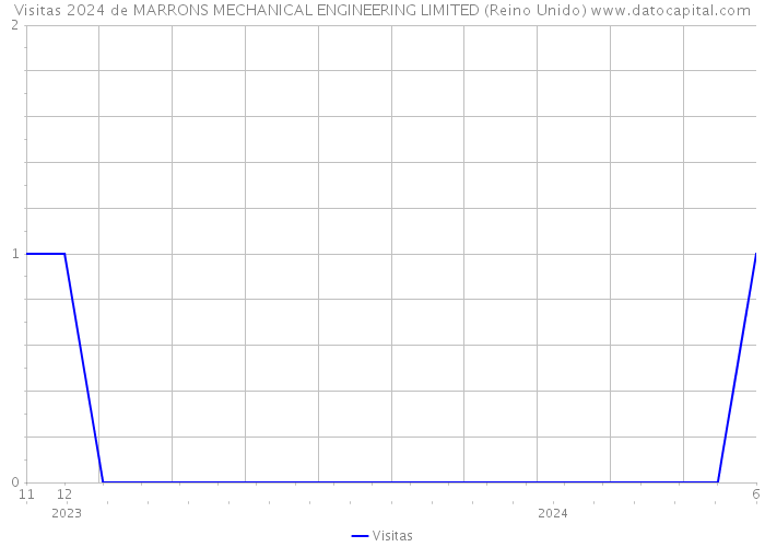 Visitas 2024 de MARRONS MECHANICAL ENGINEERING LIMITED (Reino Unido) 