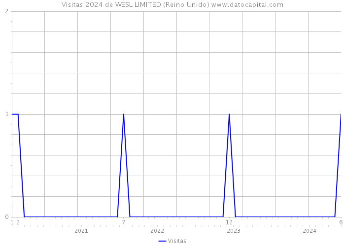 Visitas 2024 de WESL LIMITED (Reino Unido) 