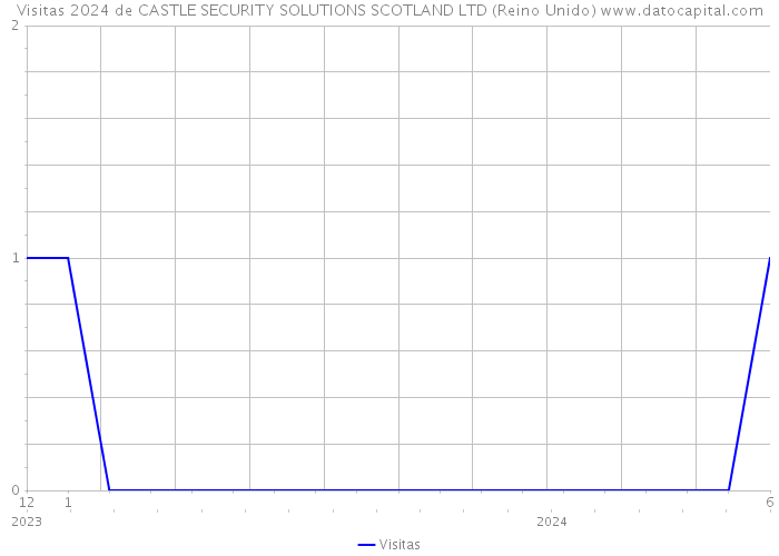 Visitas 2024 de CASTLE SECURITY SOLUTIONS SCOTLAND LTD (Reino Unido) 