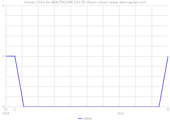 Visitas 2024 de HEALTHCARE 24 LTD (Reino Unido) 