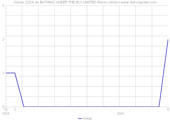 Visitas 2024 de BATHING UNDER THE SKY LIMITED (Reino Unido) 