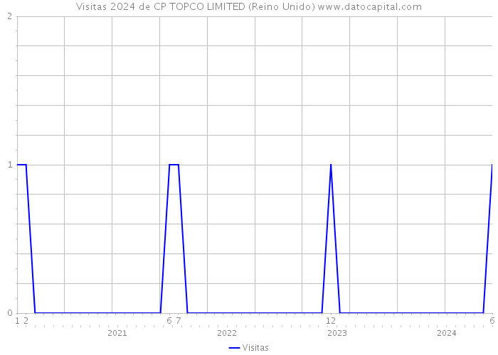 Visitas 2024 de CP TOPCO LIMITED (Reino Unido) 