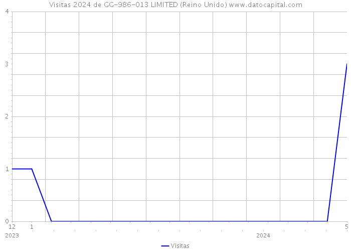 Visitas 2024 de GG-986-013 LIMITED (Reino Unido) 