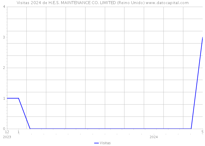 Visitas 2024 de H.E.S. MAINTENANCE CO. LIMITED (Reino Unido) 