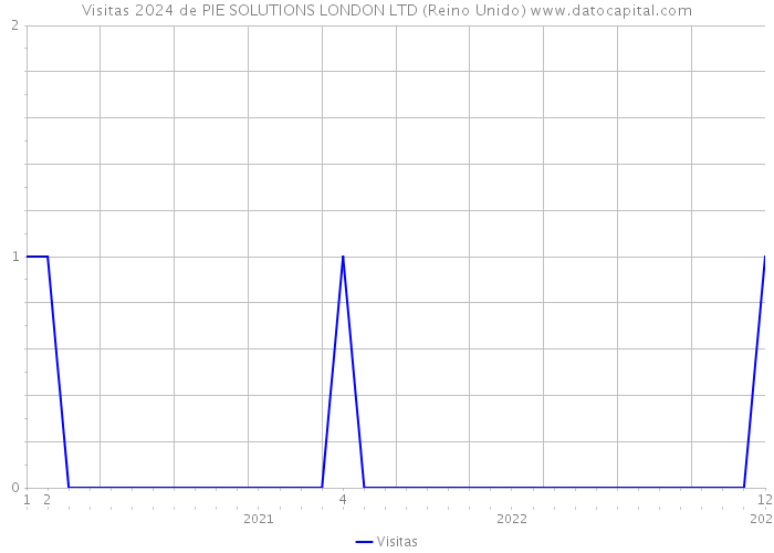Visitas 2024 de PIE SOLUTIONS LONDON LTD (Reino Unido) 