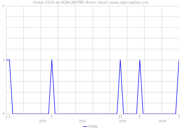 Visitas 2024 de HGM LIMITED (Reino Unido) 