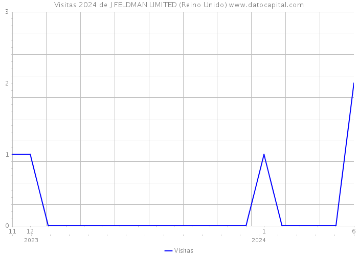 Visitas 2024 de J FELDMAN LIMITED (Reino Unido) 