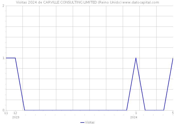 Visitas 2024 de CARVILLE CONSULTING LIMITED (Reino Unido) 