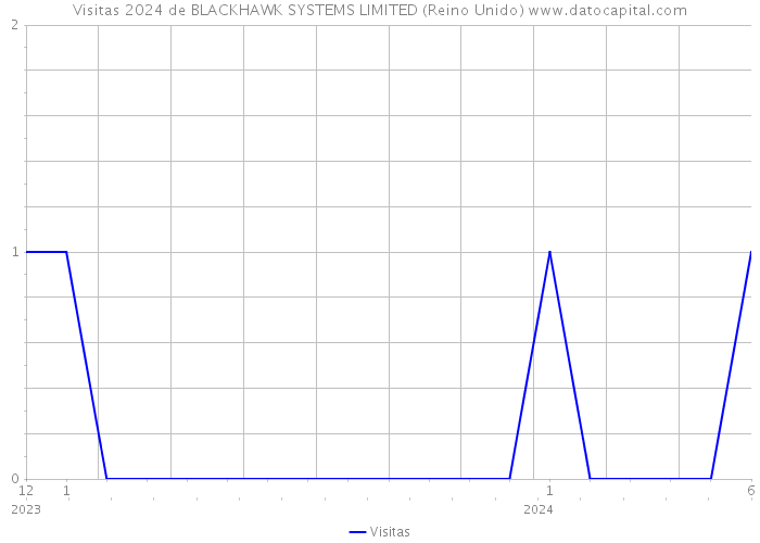 Visitas 2024 de BLACKHAWK SYSTEMS LIMITED (Reino Unido) 