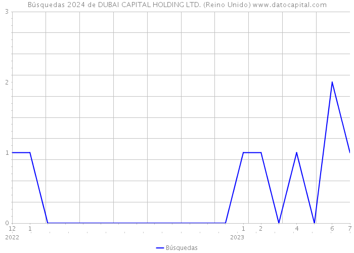 Búsquedas 2024 de DUBAI CAPITAL HOLDING LTD. (Reino Unido) 