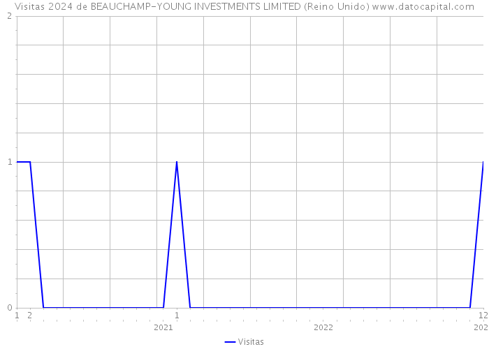 Visitas 2024 de BEAUCHAMP-YOUNG INVESTMENTS LIMITED (Reino Unido) 