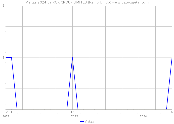 Visitas 2024 de RCR GROUP LIMITED (Reino Unido) 