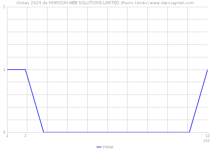Visitas 2024 de HORIZON WEB SOLUTIONS LIMITED (Reino Unido) 