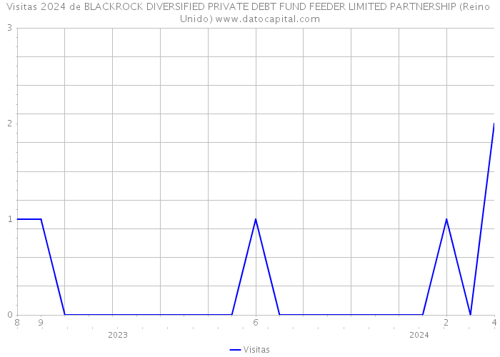 Visitas 2024 de BLACKROCK DIVERSIFIED PRIVATE DEBT FUND FEEDER LIMITED PARTNERSHIP (Reino Unido) 