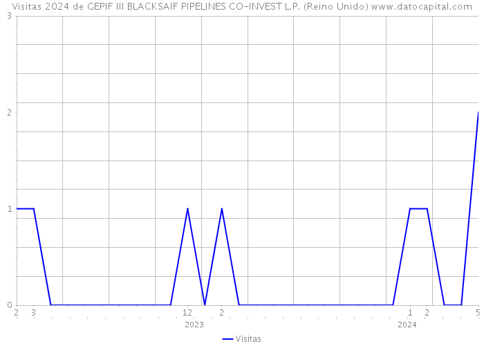 Visitas 2024 de GEPIF III BLACKSAIF PIPELINES CO-INVEST L.P. (Reino Unido) 