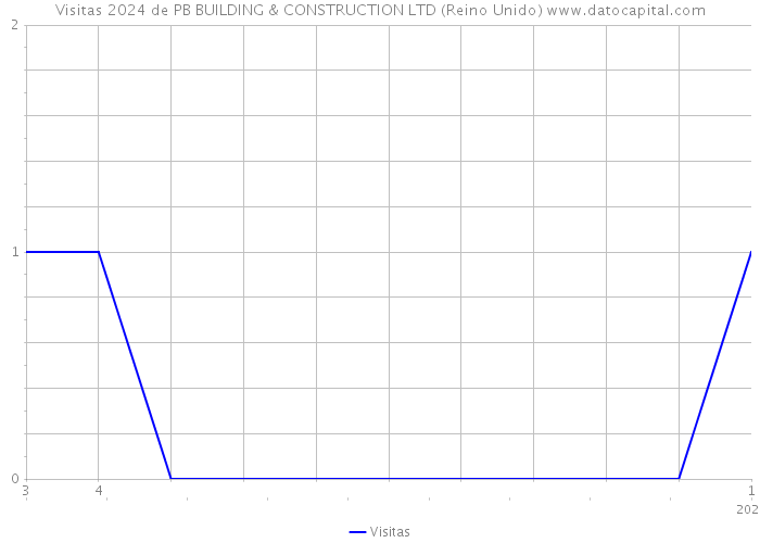 Visitas 2024 de PB BUILDING & CONSTRUCTION LTD (Reino Unido) 