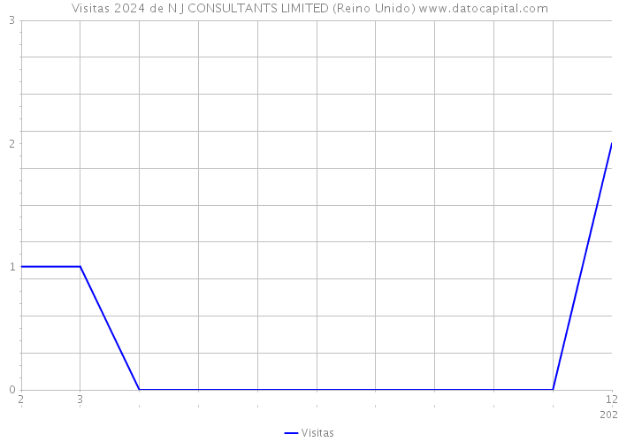 Visitas 2024 de N J CONSULTANTS LIMITED (Reino Unido) 