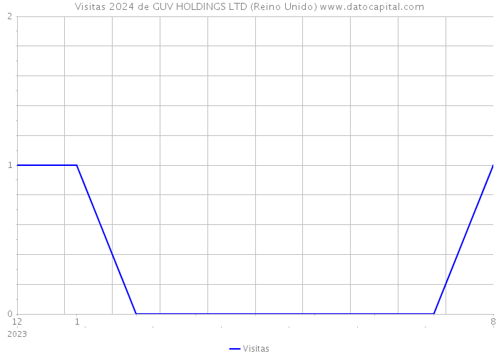 Visitas 2024 de GUV HOLDINGS LTD (Reino Unido) 