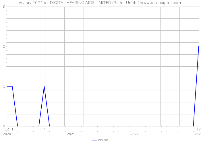 Visitas 2024 de DIGITAL HEARING AIDS LIMITED (Reino Unido) 