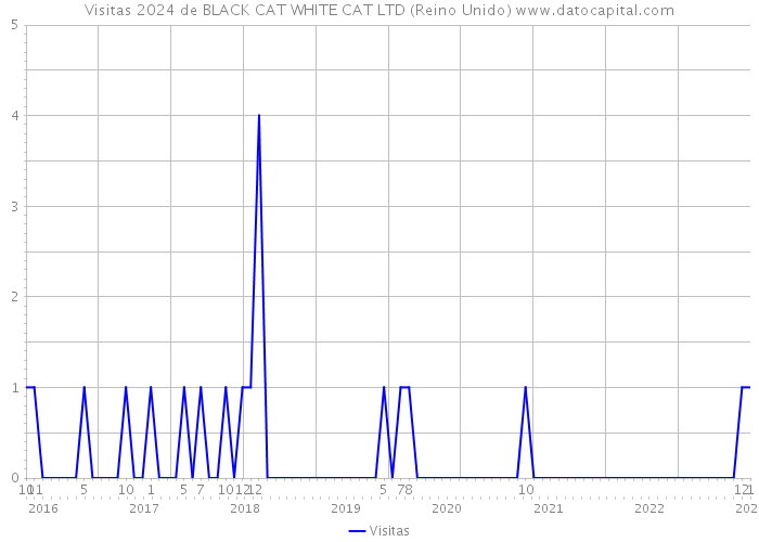 Visitas 2024 de BLACK CAT WHITE CAT LTD (Reino Unido) 