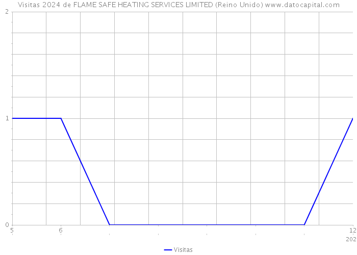 Visitas 2024 de FLAME SAFE HEATING SERVICES LIMITED (Reino Unido) 