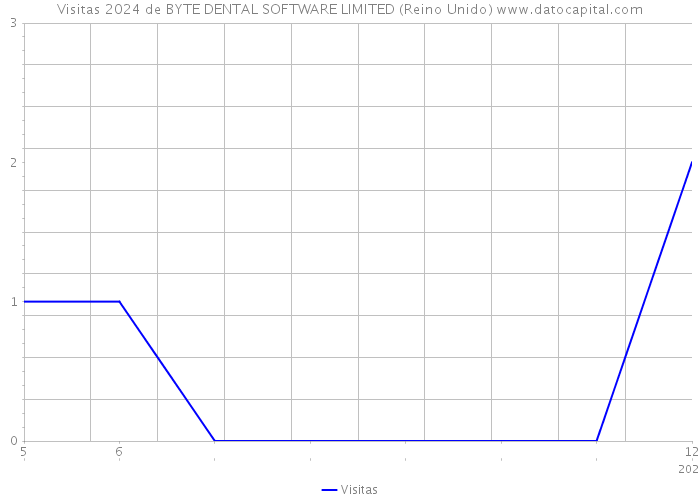 Visitas 2024 de BYTE DENTAL SOFTWARE LIMITED (Reino Unido) 