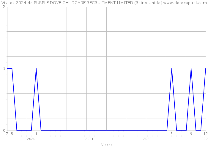 Visitas 2024 de PURPLE DOVE CHILDCARE RECRUITMENT LIMITED (Reino Unido) 