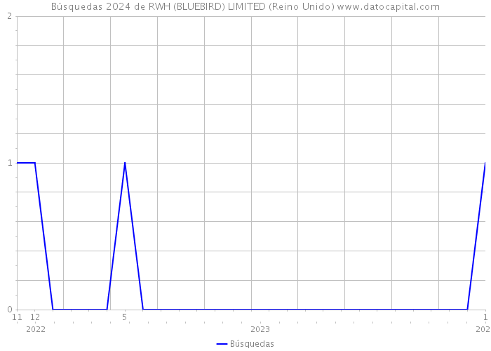 Búsquedas 2024 de RWH (BLUEBIRD) LIMITED (Reino Unido) 