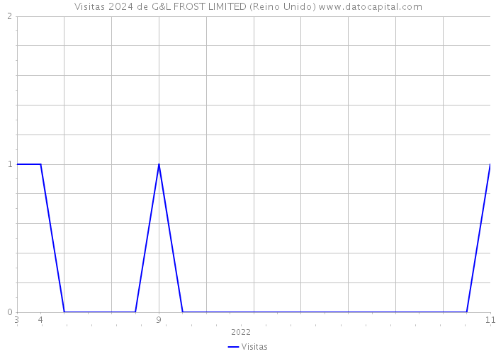 Visitas 2024 de G&L FROST LIMITED (Reino Unido) 