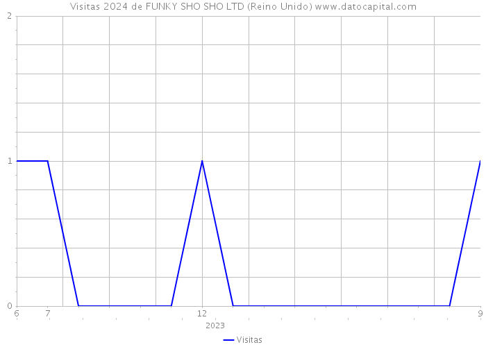 Visitas 2024 de FUNKY SHO SHO LTD (Reino Unido) 