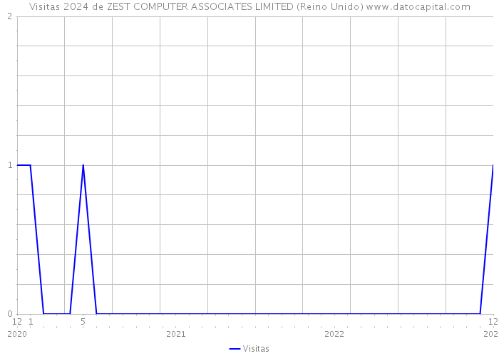 Visitas 2024 de ZEST COMPUTER ASSOCIATES LIMITED (Reino Unido) 