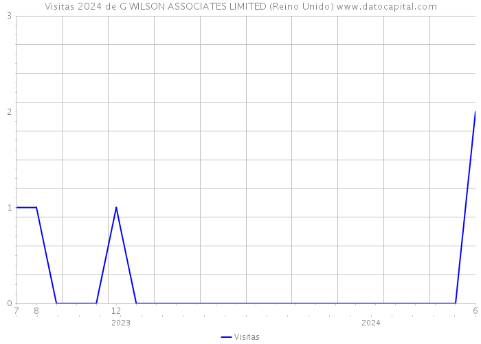 Visitas 2024 de G WILSON ASSOCIATES LIMITED (Reino Unido) 