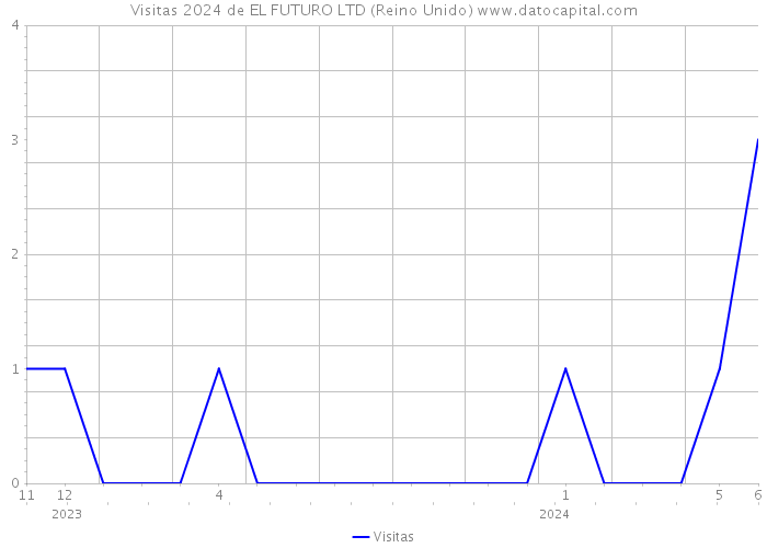 Visitas 2024 de EL FUTURO LTD (Reino Unido) 