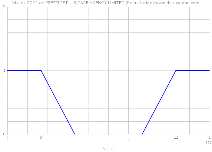 Visitas 2024 de PRESTIGE PLUS CARE AGENCY LIMITED (Reino Unido) 