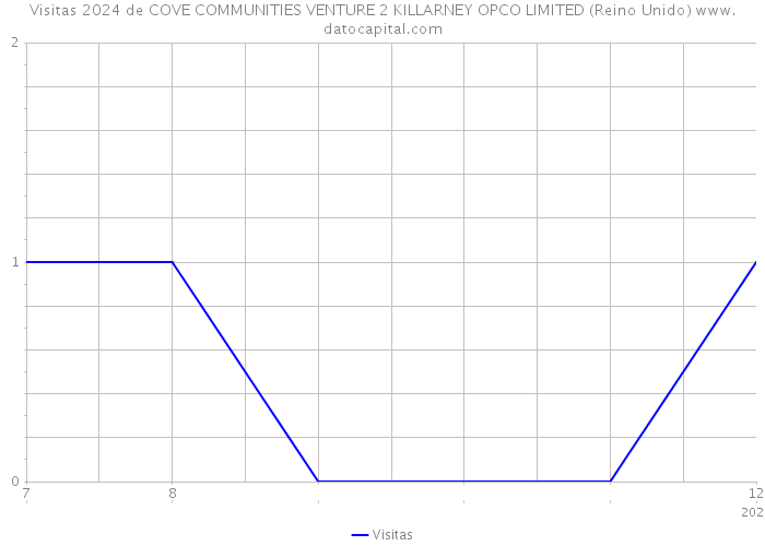 Visitas 2024 de COVE COMMUNITIES VENTURE 2 KILLARNEY OPCO LIMITED (Reino Unido) 