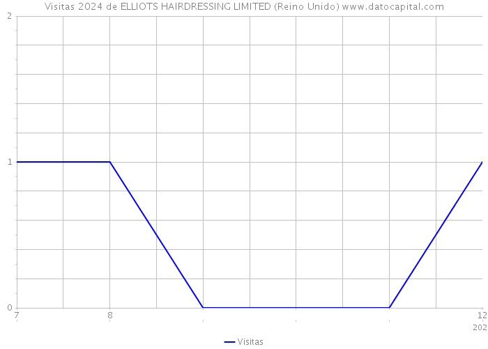 Visitas 2024 de ELLIOTS HAIRDRESSING LIMITED (Reino Unido) 