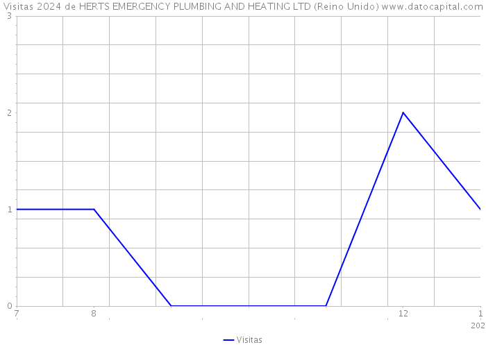 Visitas 2024 de HERTS EMERGENCY PLUMBING AND HEATING LTD (Reino Unido) 