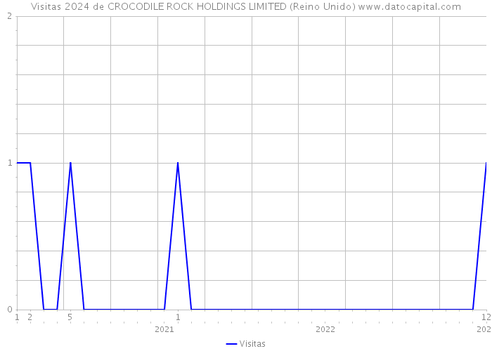 Visitas 2024 de CROCODILE ROCK HOLDINGS LIMITED (Reino Unido) 