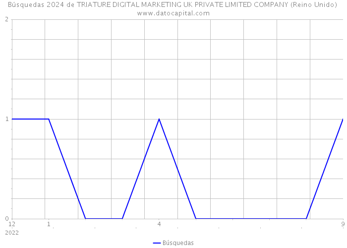 Búsquedas 2024 de TRIATURE DIGITAL MARKETING UK PRIVATE LIMITED COMPANY (Reino Unido) 