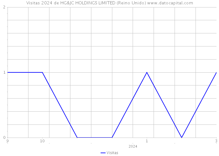 Visitas 2024 de HG&JC HOLDINGS LIMITED (Reino Unido) 