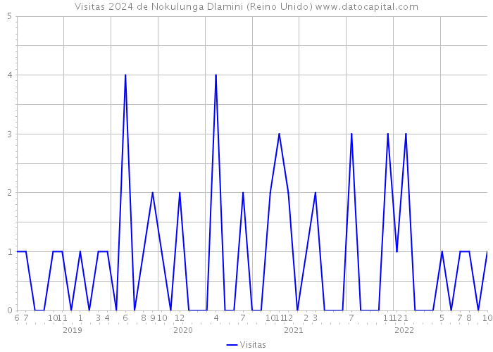 Visitas 2024 de Nokulunga Dlamini (Reino Unido) 