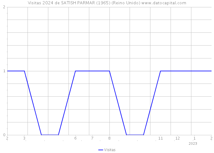 Visitas 2024 de SATISH PARMAR (1965) (Reino Unido) 