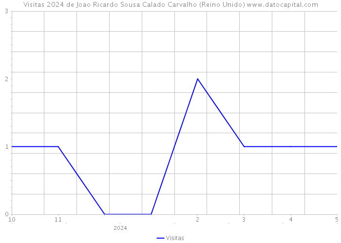 Visitas 2024 de Joao Ricardo Sousa Calado Carvalho (Reino Unido) 