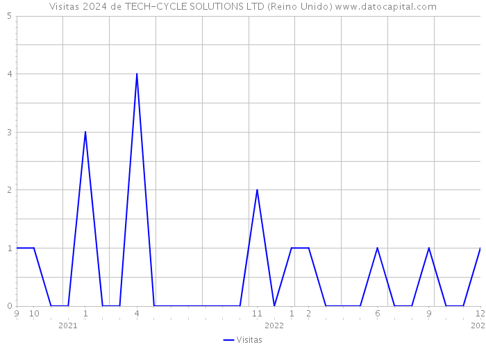 Visitas 2024 de TECH-CYCLE SOLUTIONS LTD (Reino Unido) 